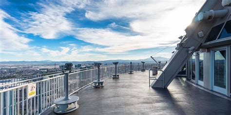 stratosphere lv|stratosphere viewing deck.